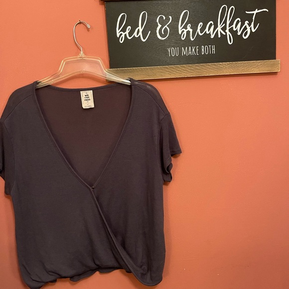 We the free, dark gray top. Gently used size small. - Picture 5 of 13